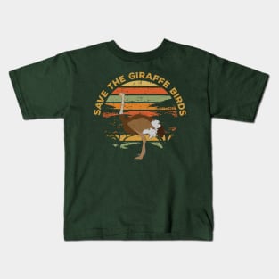 Save Ostriches Kids T-Shirt